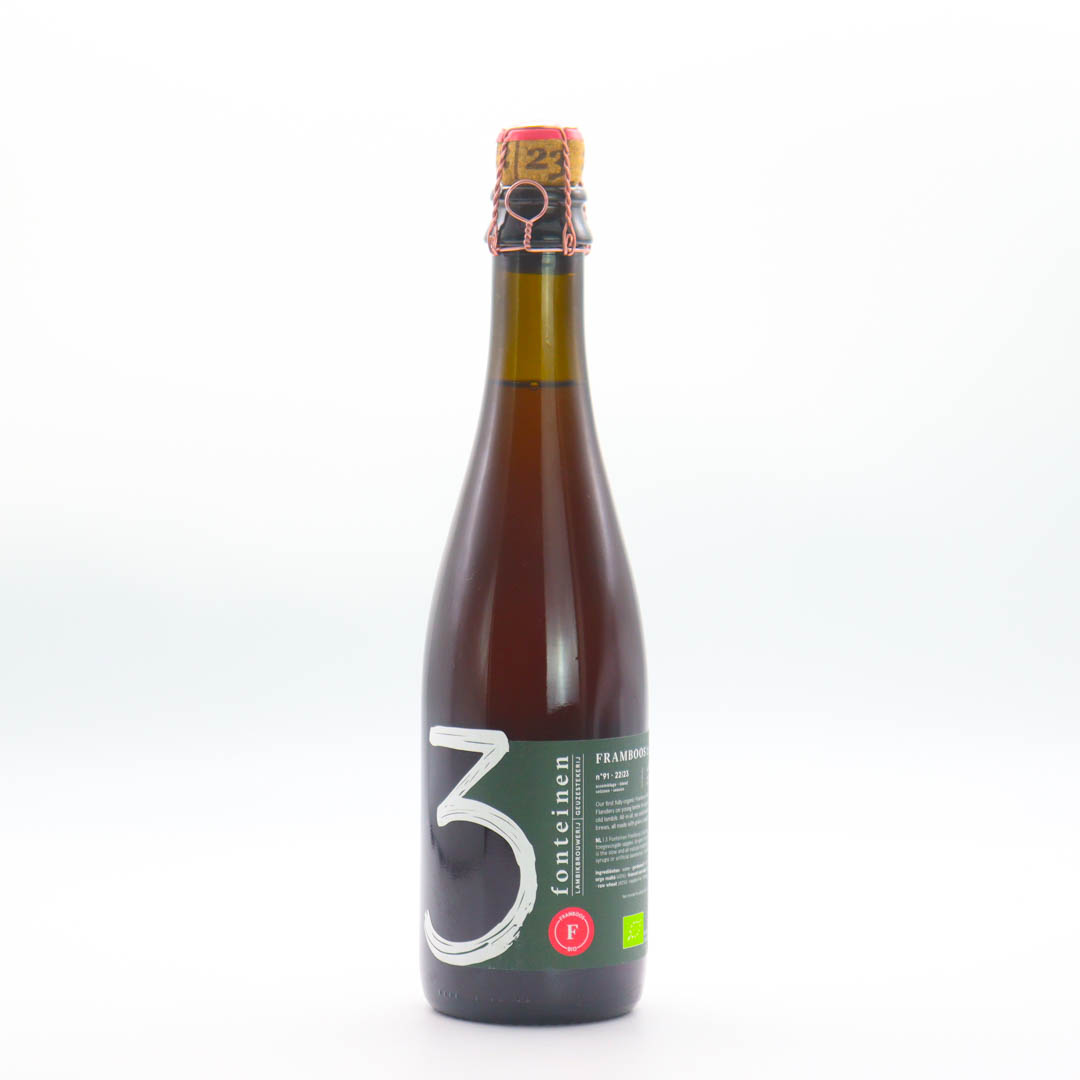 【9月初旬～出荷開始予定】3 Fonteinen / Framboos Oogst (S22/23 No.91)(375ml) (ドゥリー フォンテイネン / フランボワーズ オーグスト)【ビール】