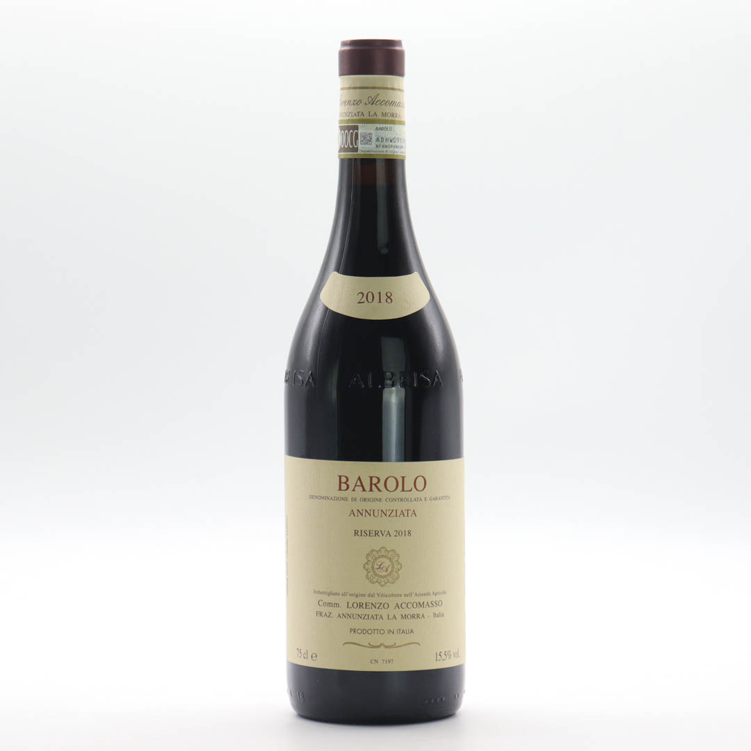 Accomasso / Barolo Annunziata Riserva 2018 (アッコマッソ / バローロ アンヌンツィアータ リゼルヴァ)【赤】