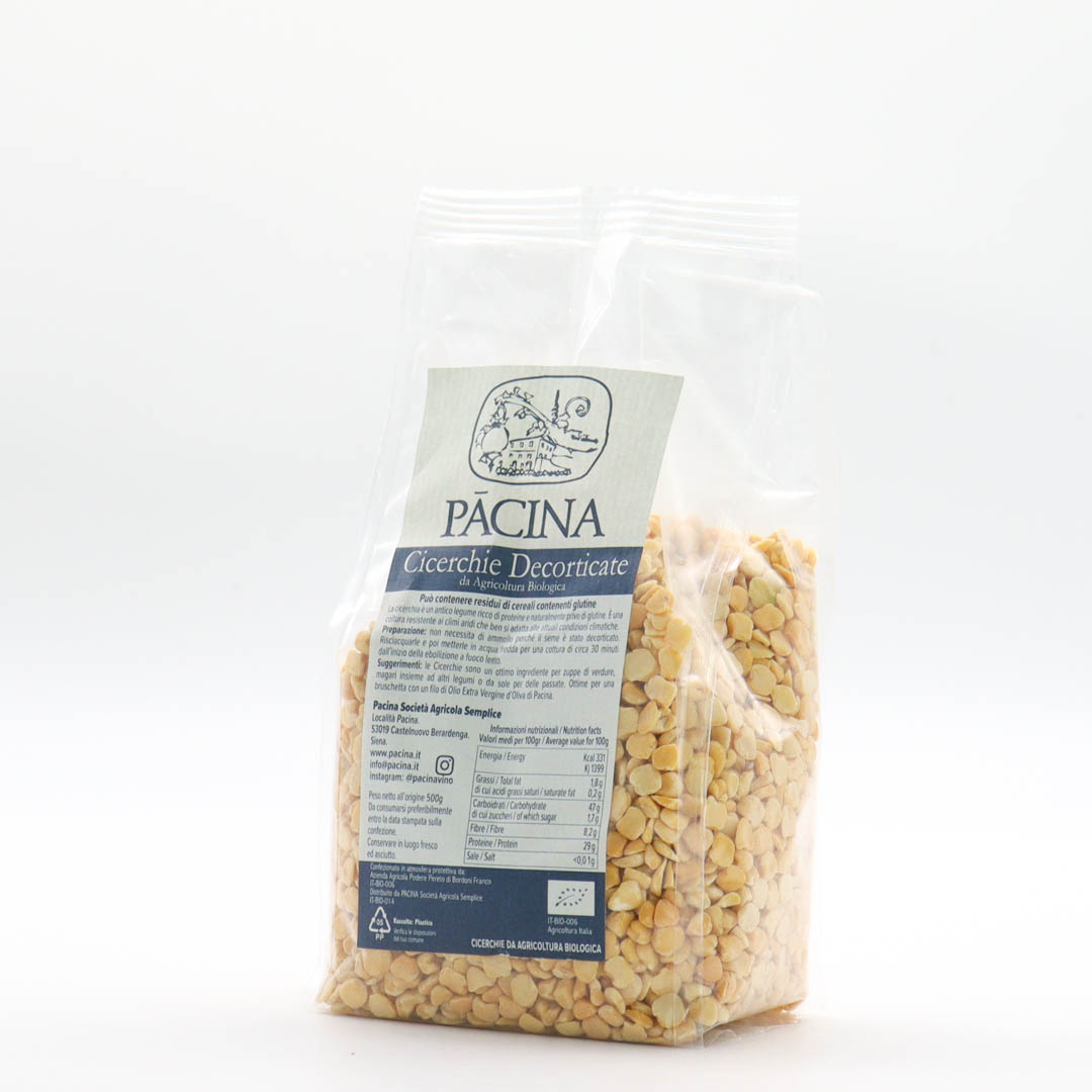 【7/29～ 出荷開始予定】Pacina / 【チチェルキア豆】Cicerchie Decorticate (500g) (パーチナ / チチェルキエ デコルティカーテ)【豆】