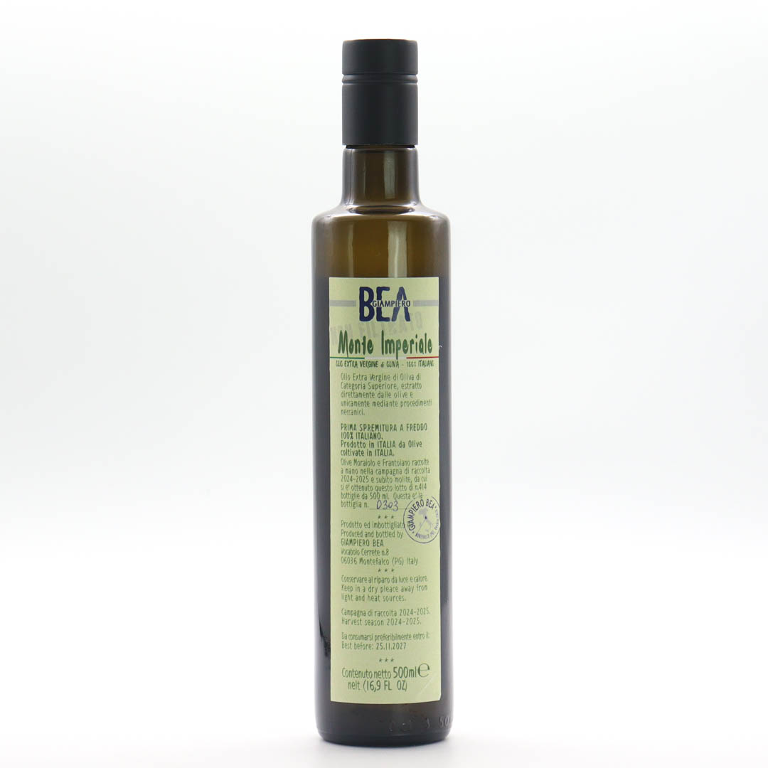 Paolo Bea(Giampiero Bea) / Monte Imperiale 2024(500ml) (パオロ ベア(ジャンピエロ ベア) / モンテ インペリアーレ)【オリーヴオイル】
