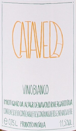 【10月下旬～出荷開始予定】Denavolo / Catavela 2023(L23C) (デナーヴォロ / カタヴェーラ)【白】
