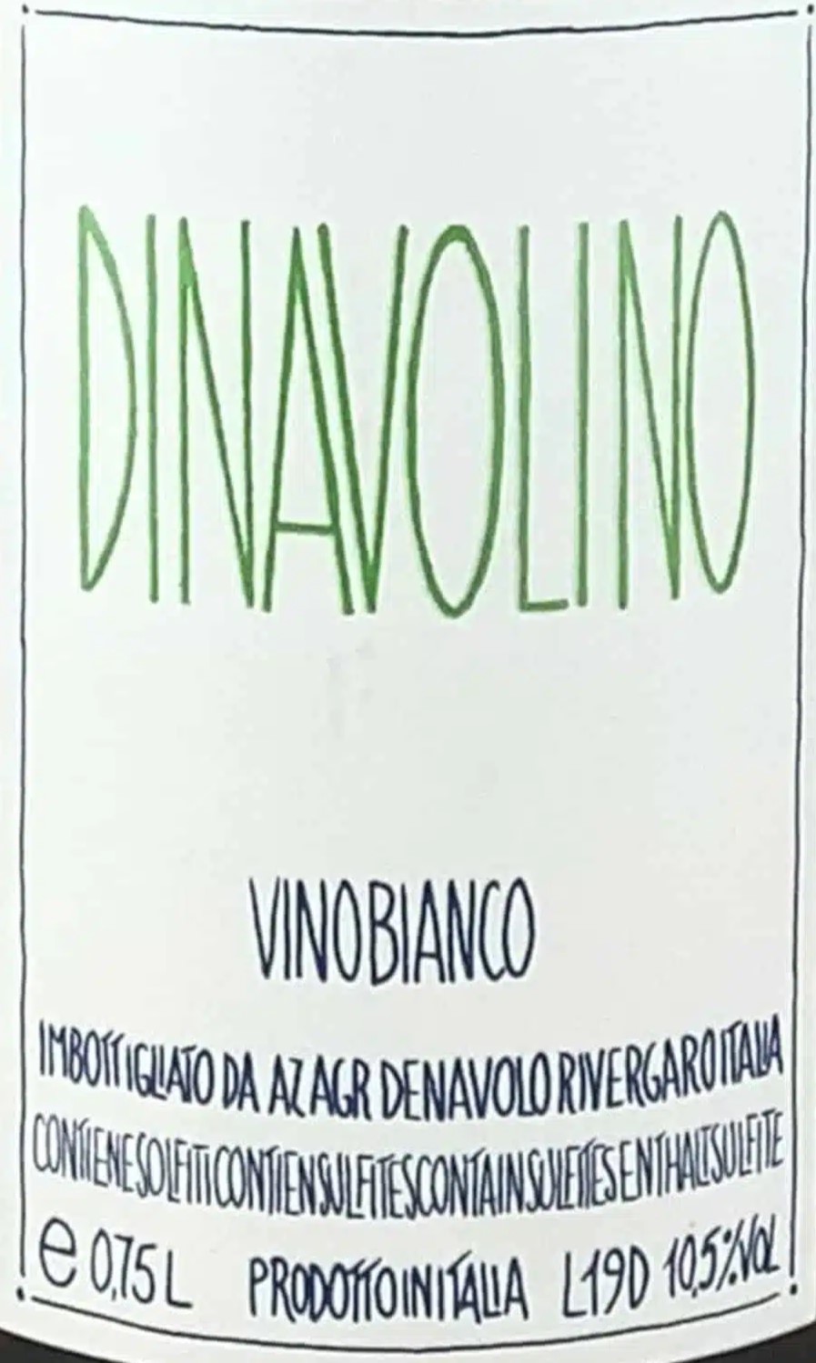 【10月下旬～出荷開始予定】Denavolo / Dinavolino 2022(L22D2) (デナーヴォロ / ディナヴォリーノ)【白(醸し)】