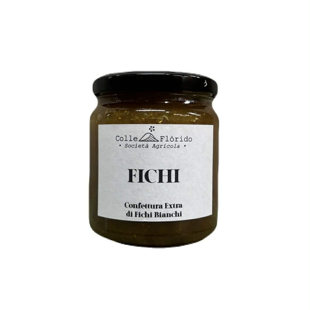 Colle Florido / Confettura Extra di Fichi Bianchi (L.22.Ago.27)(320g) (コッレ フローリド / コンフェットゥーラ エクストラ ディ フィキ ビアンキ)【ジャム】
